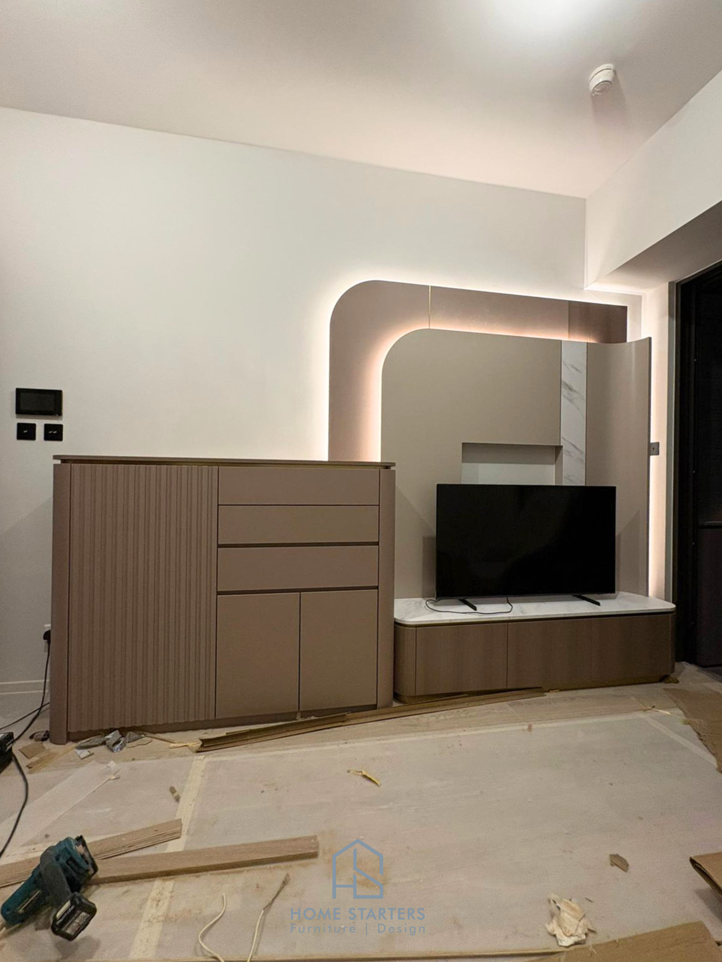 【啟 德｜柏 蔚 森 D室】完工圖