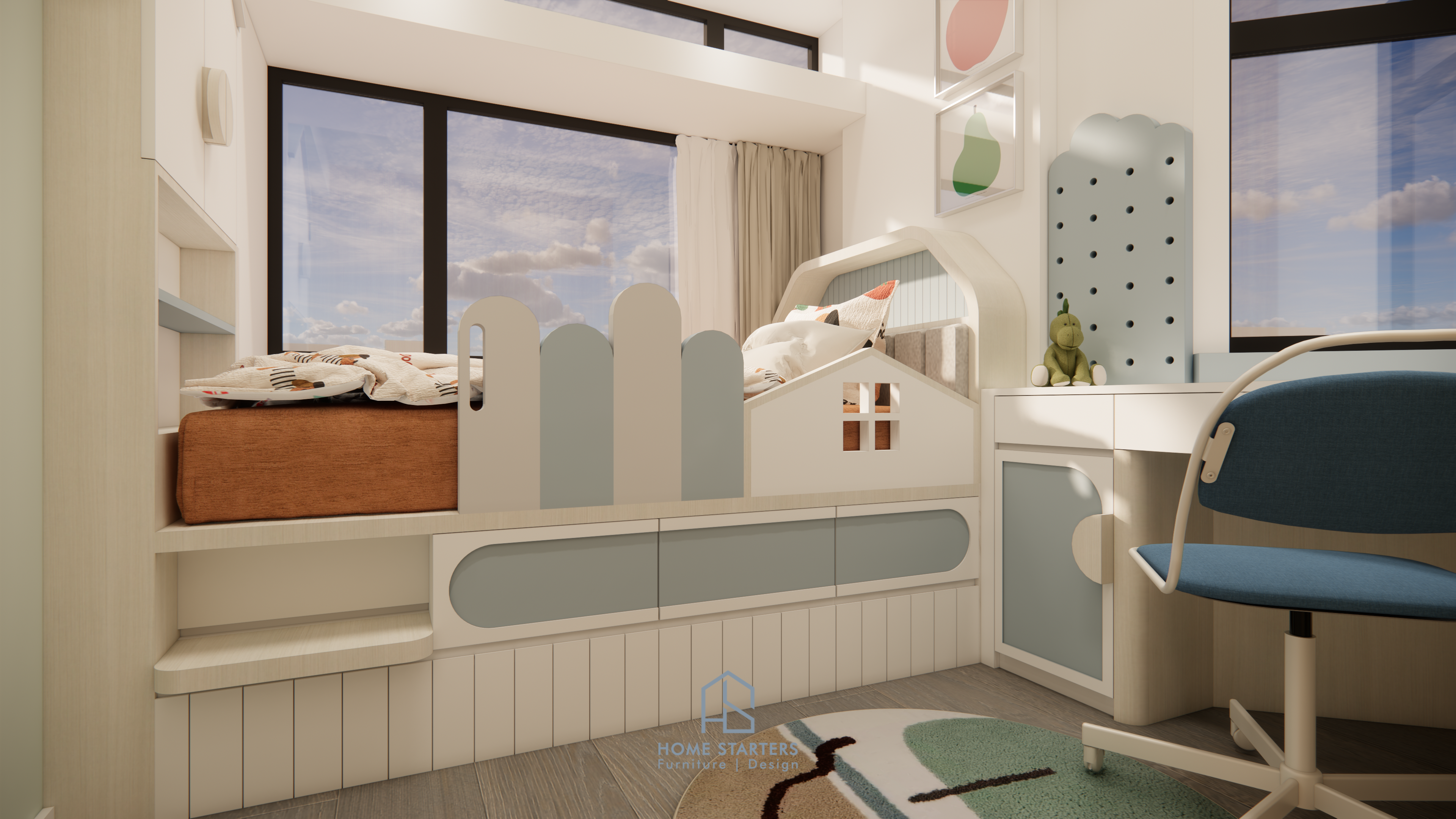 【藍 田|麗 港 城 B室】